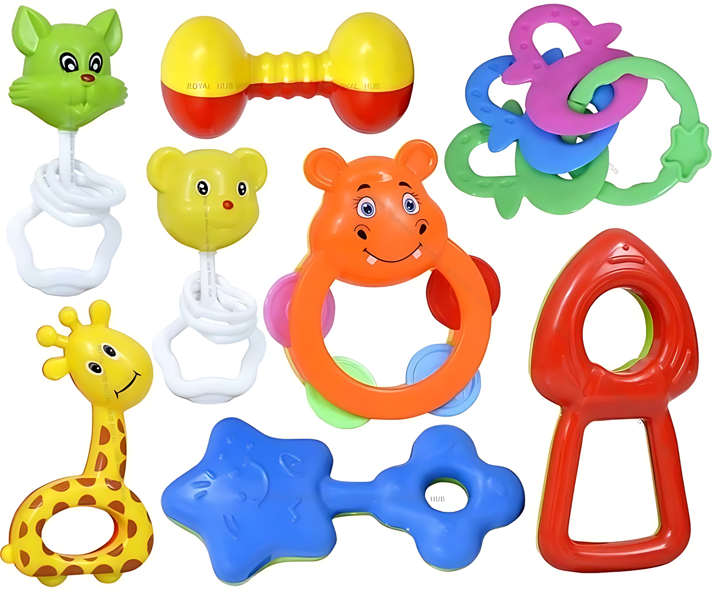 Rattles and Teether