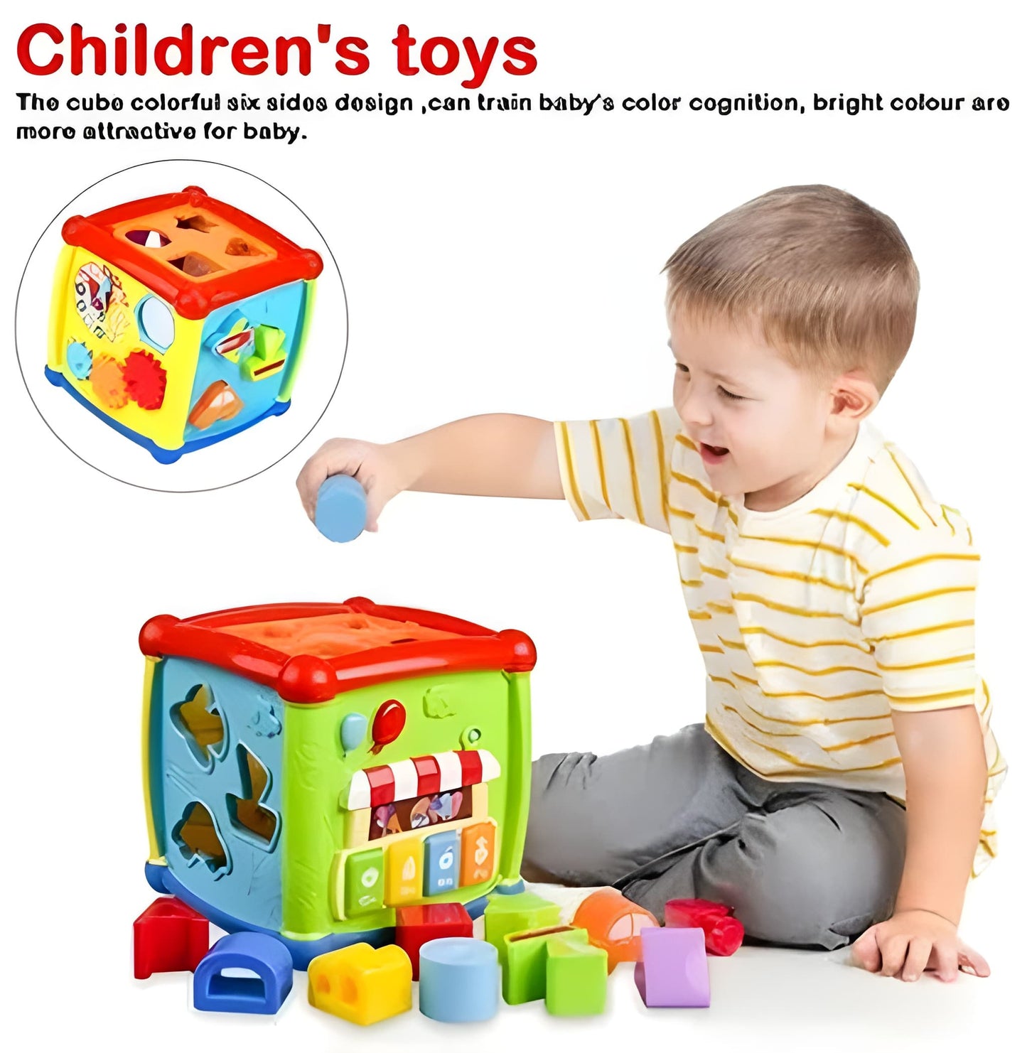 6 in 1 Multipurpose Activity Play Center