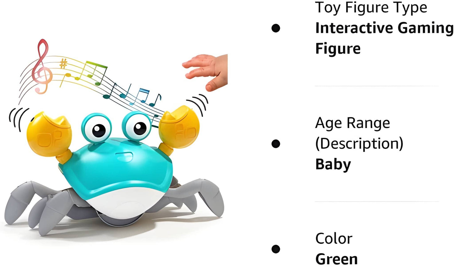 Crawling Crab Infant Tummy Time Toys