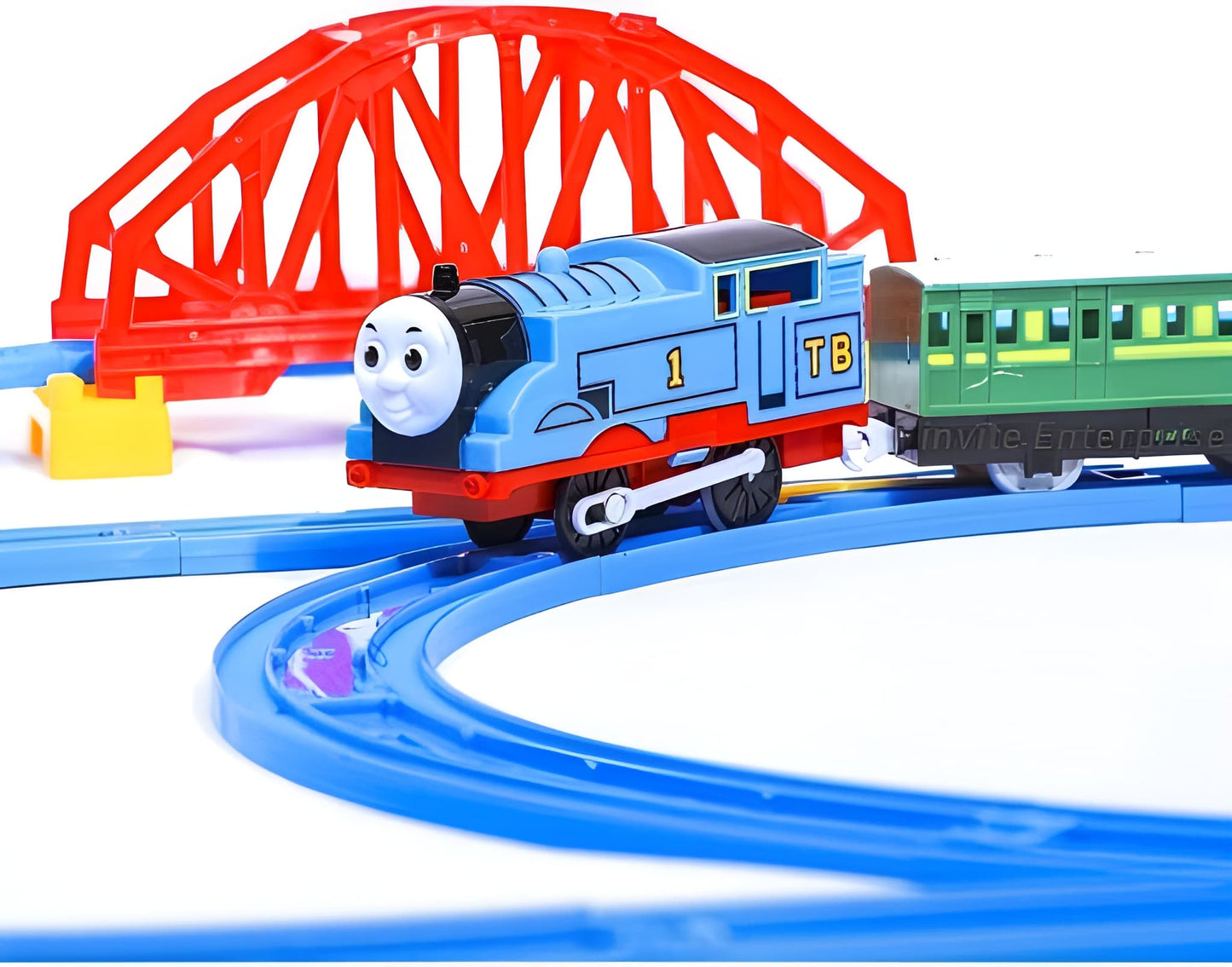 Battery Operated Train Toy Track