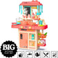 42-Piece Kitchen Set, Music,Real Water Tap