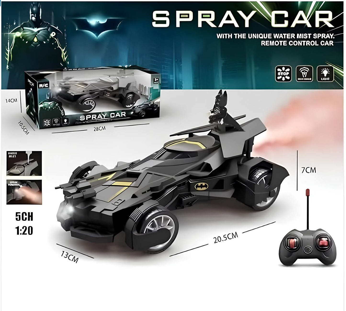 Baatman Remote Control Car