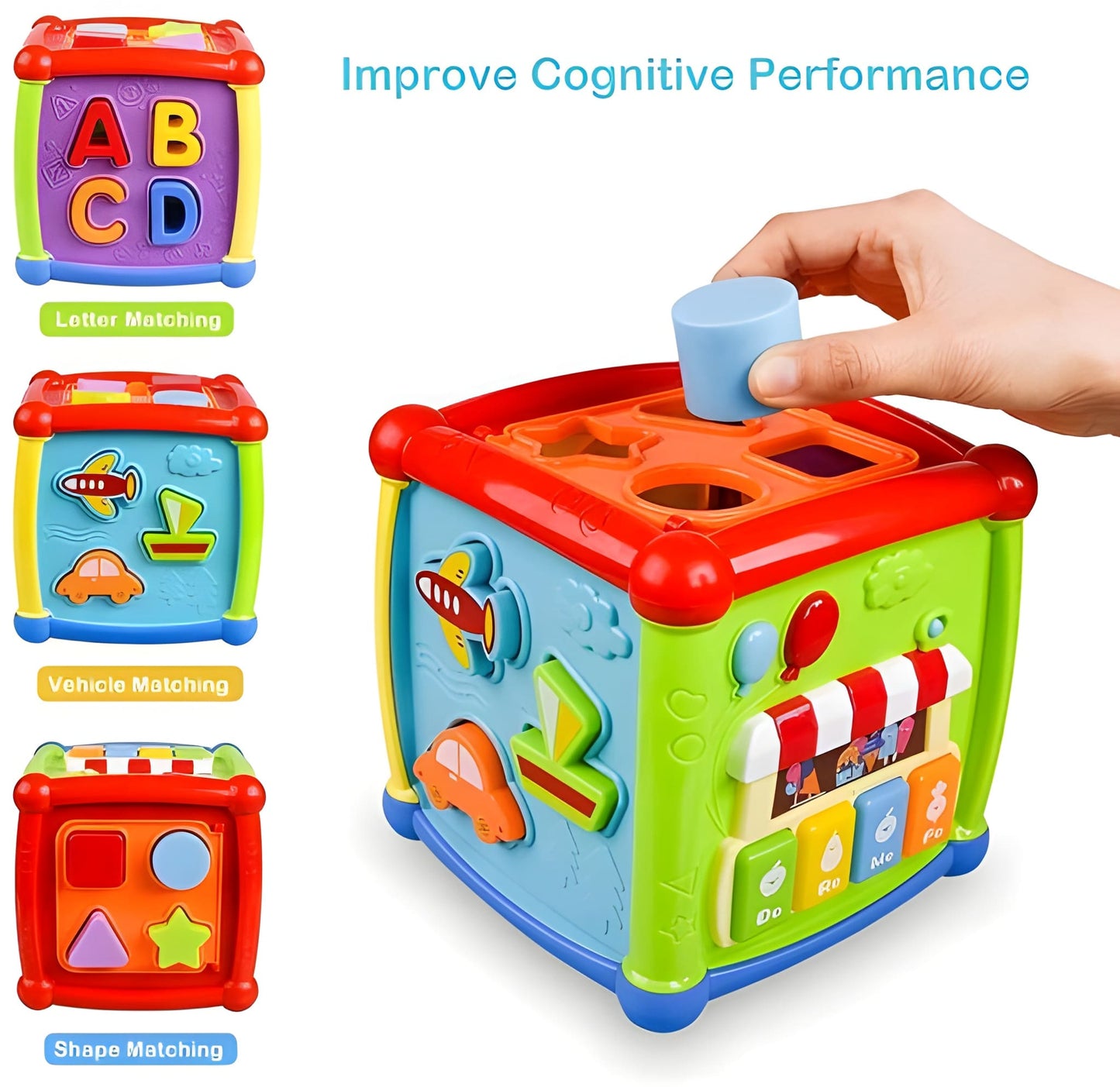 6 in 1 Multipurpose Activity Play Center