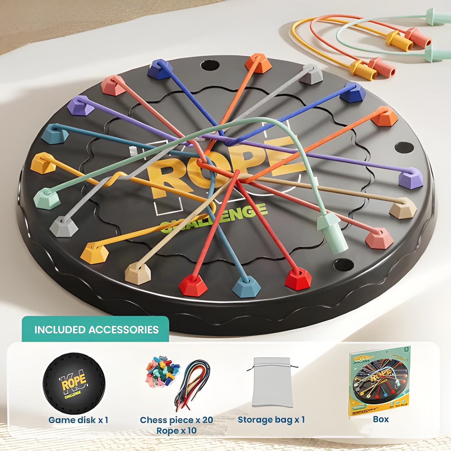 Rope Untangling Puzzle Game,Twisted Rope Puzzle