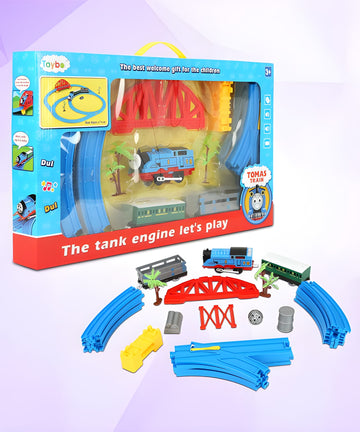 Battery Operated Train Toy Track