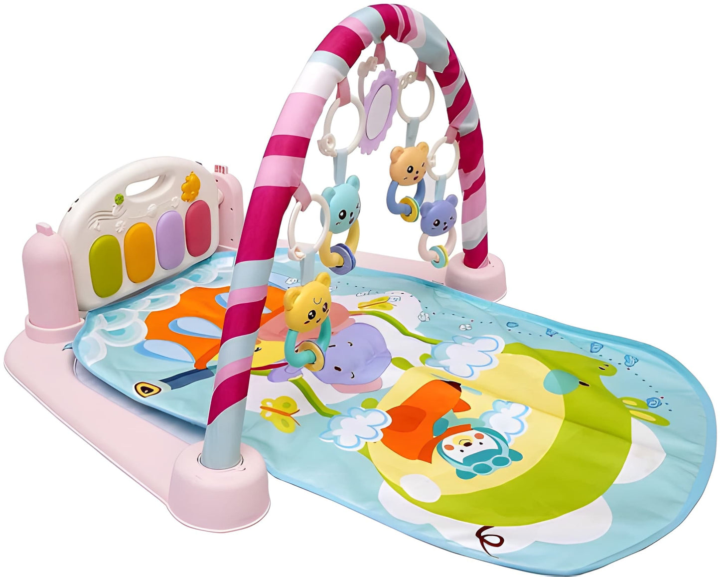 5 in 1 Indian Musical Keyboard Mat Piano Gym
