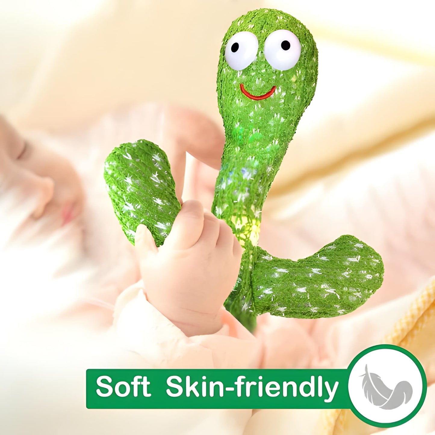 Rechargeable Toys Talking Cactus