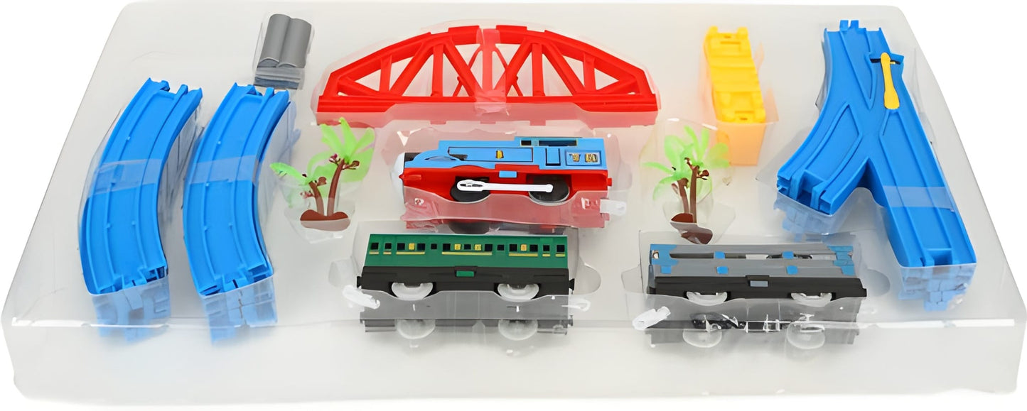 Battery Operated Train Toy Track