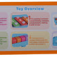 2 in 1 Baby Piano Xylophone Toy, 8 Multicolored