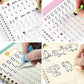 Sank Magic Practice Copybook (4 BOOKS + 10 REFILL)