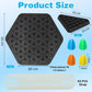 Triangle Chess, Geometric, Innovative Rubber Board