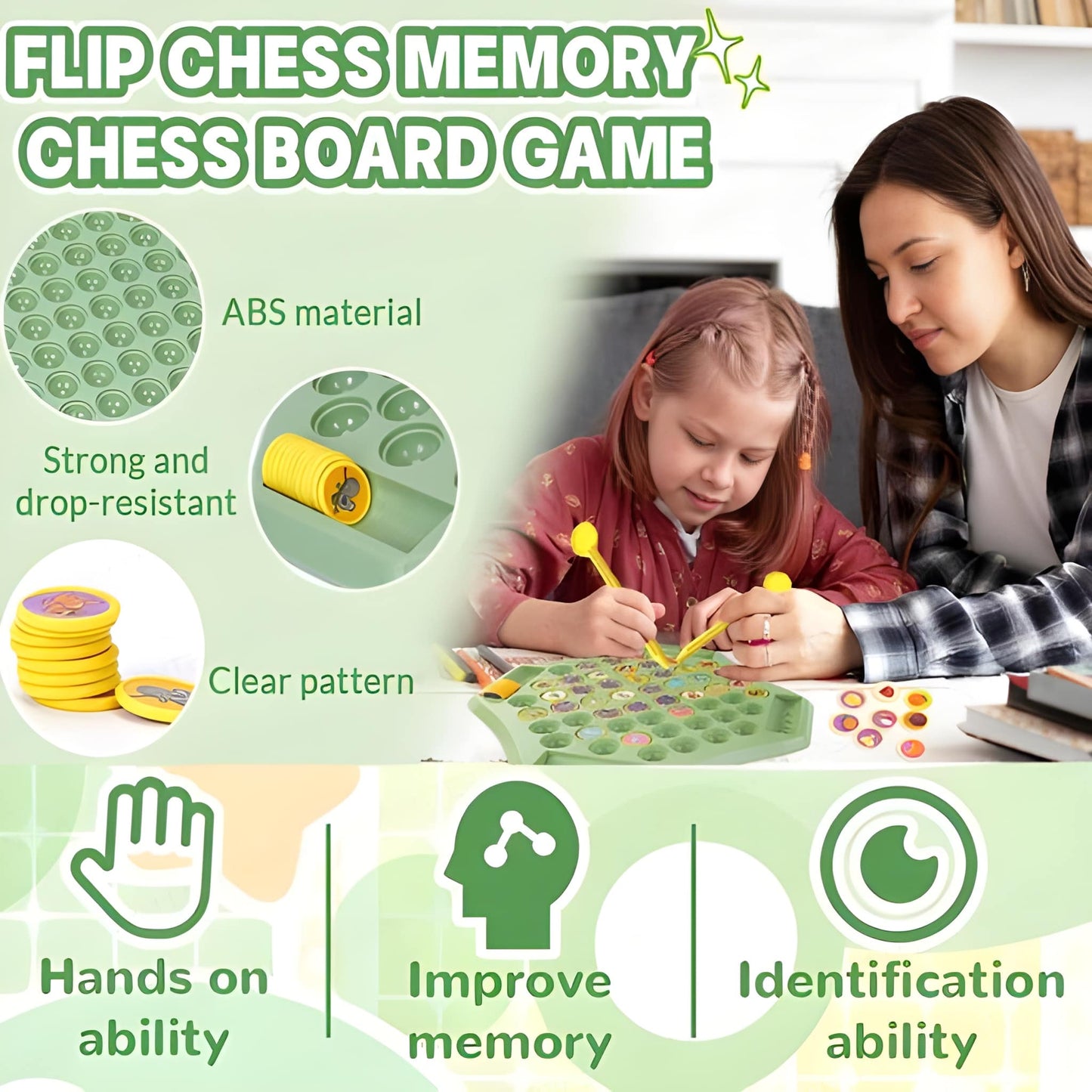 Memory Flip Chess Game