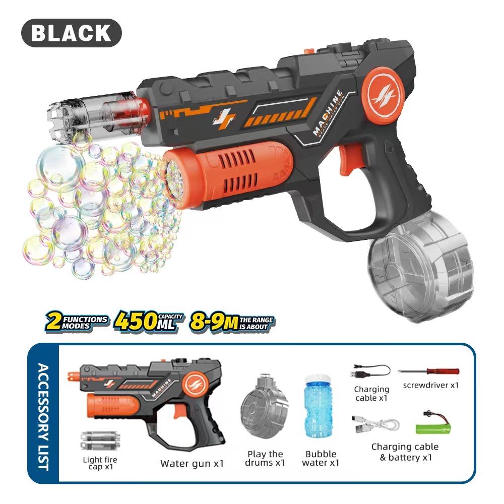 Automatic Bubble Machine & Water Gun Toy