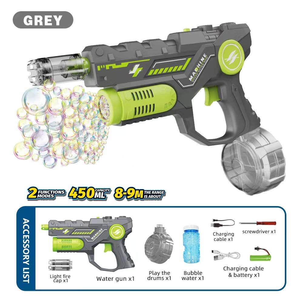 Automatic Bubble Machine & Water Gun Toy